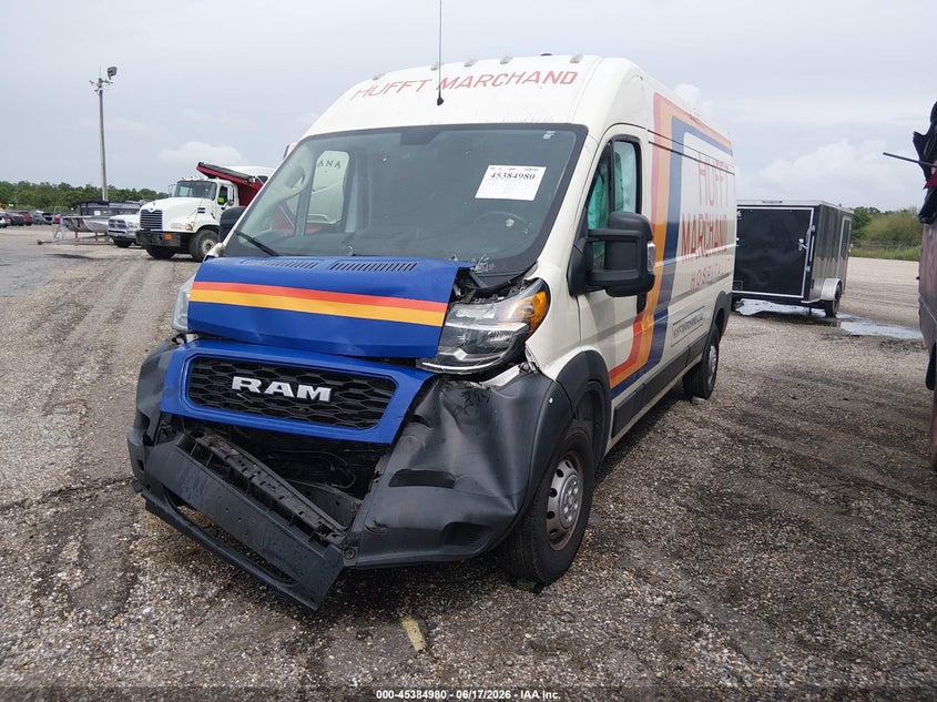 2021 Ram VIN 3C6LRVDG9ME555203 IAAI salvage auction — FRONT END, Salvage Title, sold $2,800 on 2026-08-17 (photo 2)