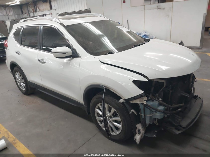 2017 Nissan Rogue VIN JN8AT2MT1HW145556 IAAI salvage auction — FRONT END, Salvage (Arizona), sold $2,275 on 2026-07-07 (photo 1)