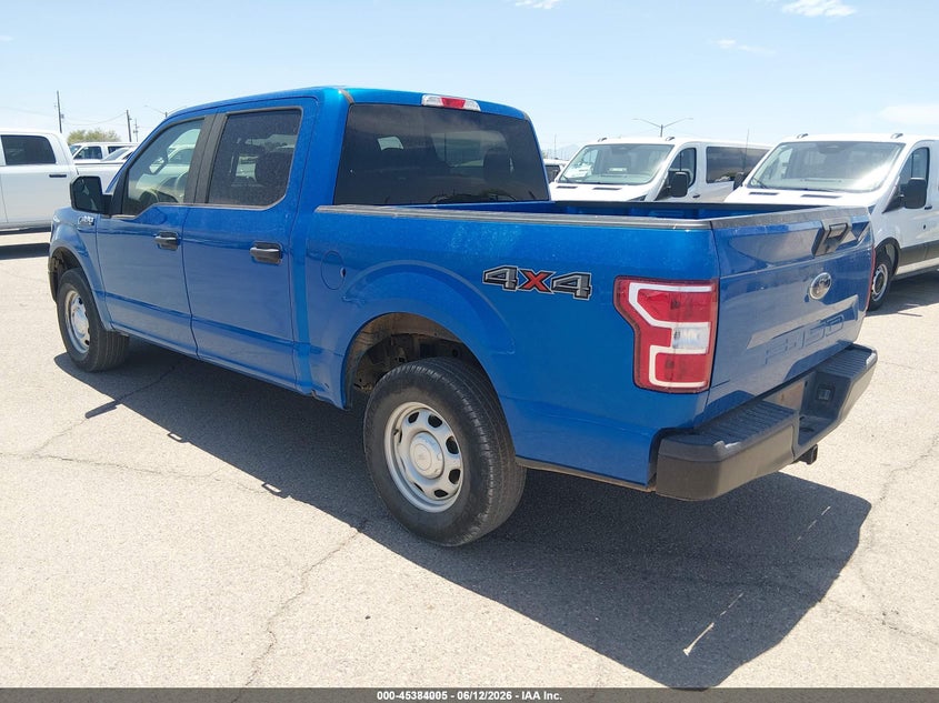 2019 Ford F-150 VIN 1FTEW1EB0KFA22326 IAAI salvage auction — NORMAL WEAR, Sf97 (Arizona), sold $20,300 on 2026-07-28 (photo 3)