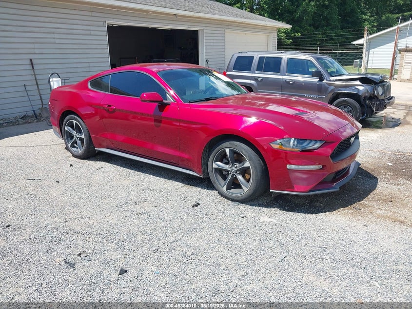 2019 Ford Mustang VIN 1FA6P8TH1K5194247 IAAI salvage auction — LEFT SIDE, Salvage (Ohio), sold $4,700 on 2026-07-18 (photo 1)