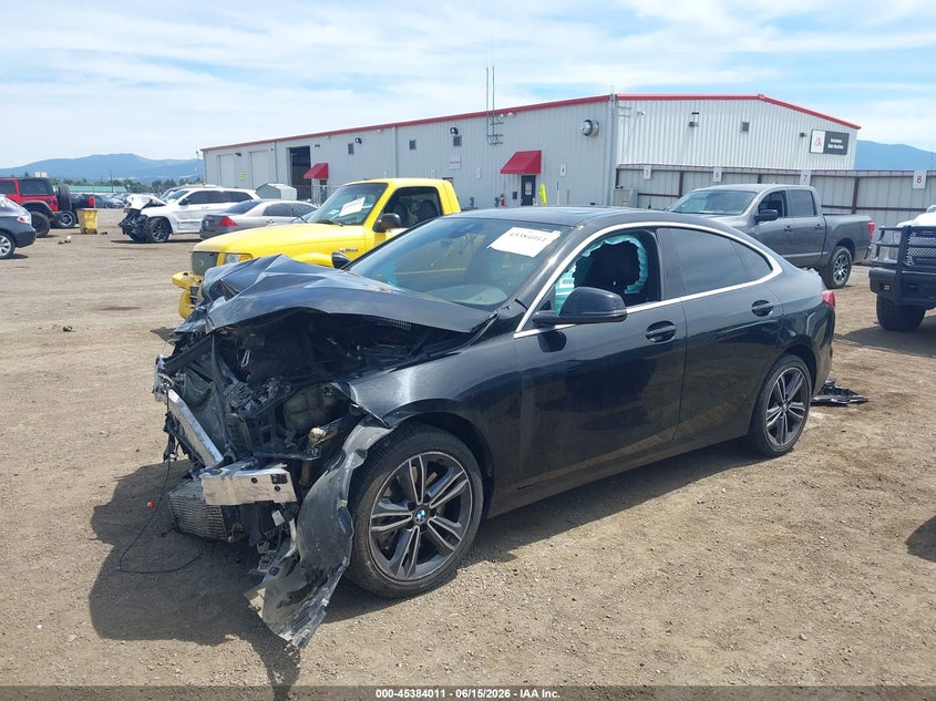 2021 BMW 2er VIN WBA73AK00M7H47345 IAAI salvage auction — FRONT END, Bill Of Sale (Washington), sold $825 on 2026-07-28 (photo 2)
