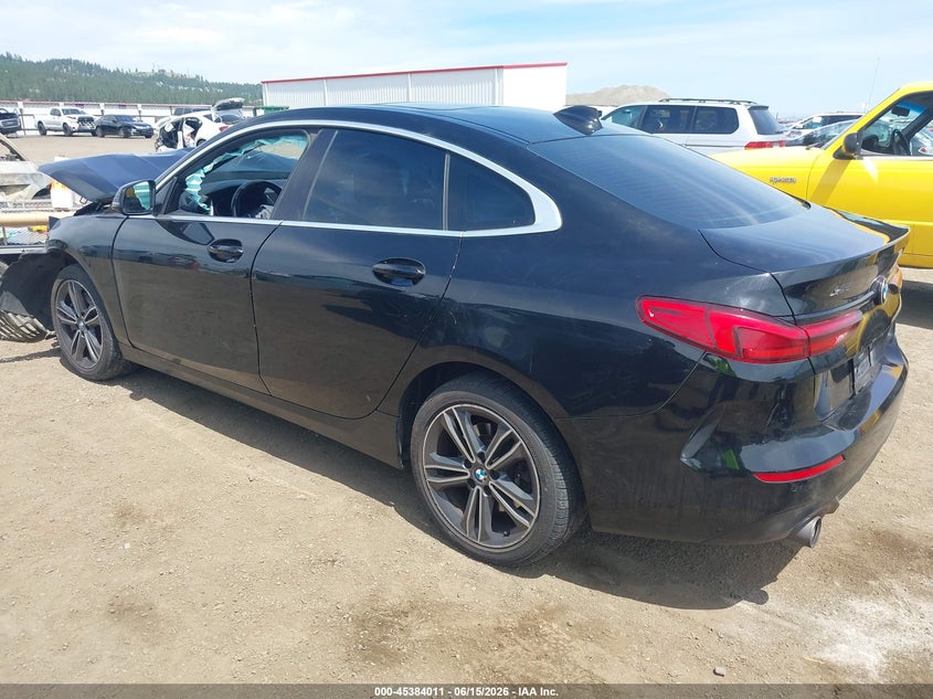 2021 BMW 2er VIN WBA73AK00M7H47345 IAAI salvage auction — FRONT END, Bill Of Sale (Washington), sold $825 on 2026-07-28 (photo 3)