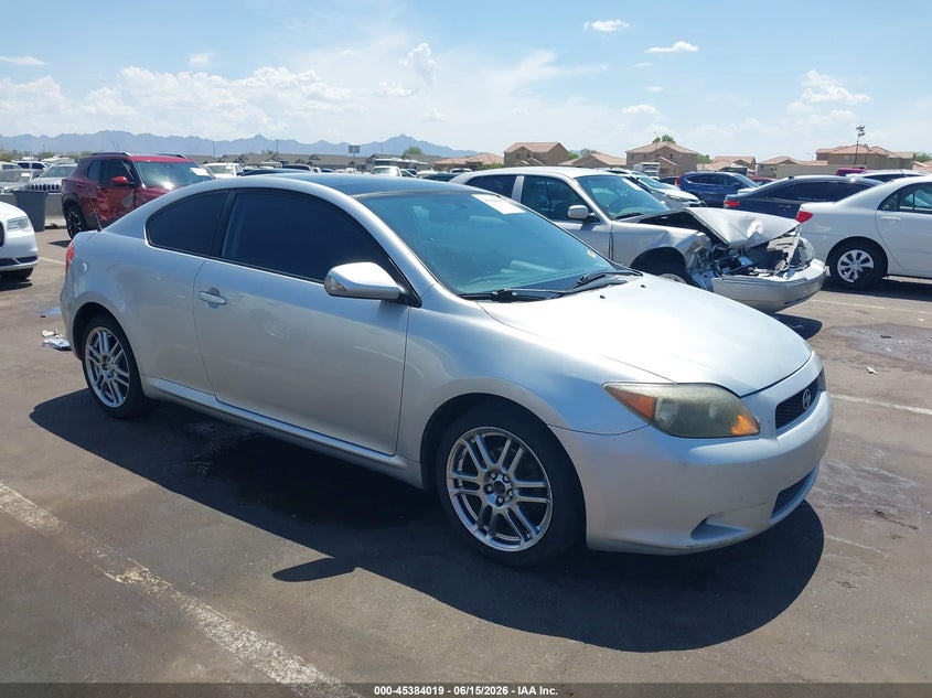 2007 Scion Tc VIN JTKDE177670204901 IAAI salvage auction — REAR END, Salvage (Arizona), sold $825 on 2026-07-07 (photo 1)