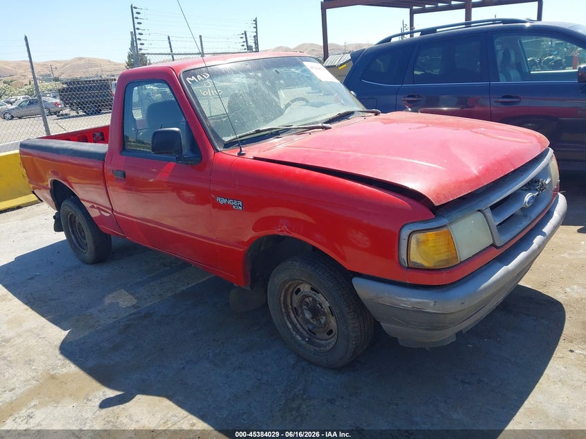 1997 Ford Ranger VIN 1FTCR10A0VUA46493 IAAI salvage auction — NORMAL WEAR, Clear - Dealer Only (California), sold $500 on 2026-07-09 (photo 1)