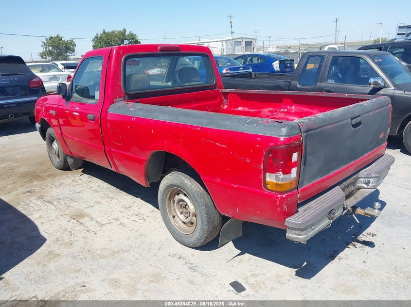 1997 Ford Ranger VIN 1FTCR10A0VUA46493 IAAI salvage auction — NORMAL WEAR, Clear - Dealer Only (California), sold $500 on 2026-07-09 (photo 3)
