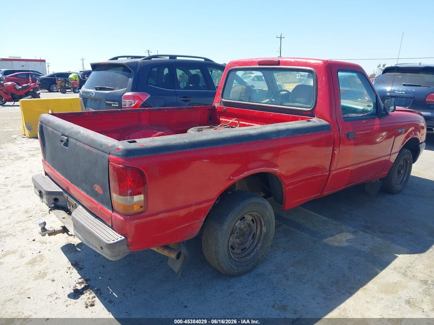 1997 Ford Ranger VIN 1FTCR10A0VUA46493 IAAI salvage auction — NORMAL WEAR, Clear - Dealer Only (California), sold $500 on 2026-07-09 (photo 4)