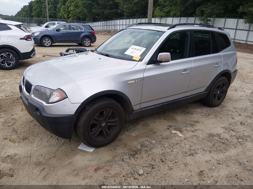 2004 BMW X3 VIN WBXPA93444WA65182 IAAI salvage auction — FRONT END, Salvage (Georgia), sold $300 on 2026-07-23 (photo 2)