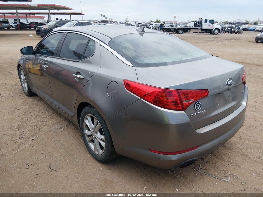 2013 Kia Optima VIN 5XXGM4A73DG162697 IAAI salvage auction — NORMAL WEAR, Clear-Dealer Only (Arizona), sold $900 on 2026-07-14 (photo 3)