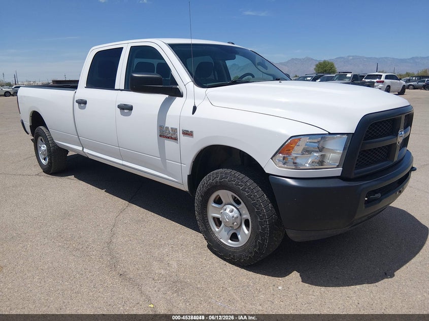 2016 Ram 2500 VIN 3C6UR5HJ1GG340739 IAAI salvage auction — NORMAL WEAR, Sf97 (Arizona), sold $16,500 on 2026-07-29 (photo 1)