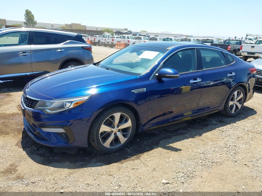 2019 Kia Optima VIN 5XXGT4L30KG331858 IAAI salvage auction — NORMAL WEAR, Clear - Dealer Only (California), sold $2,000 on 2026-07-13 (photo 2)
