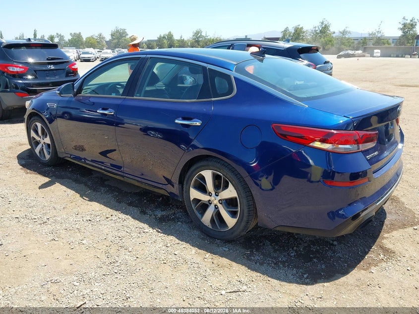 2019 Kia Optima VIN 5XXGT4L30KG331858 IAAI salvage auction — NORMAL WEAR, Clear - Dealer Only (California), sold $2,000 on 2026-07-13 (photo 3)