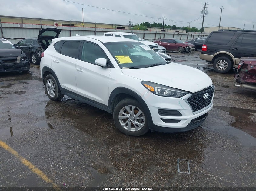2019 Hyundai Tucson VIN KM8J23A43KU918611 IAAI salvage auction — FRONT END, Salvage (Texas), sold $3,750 on 2026-07-22 (photo 1)