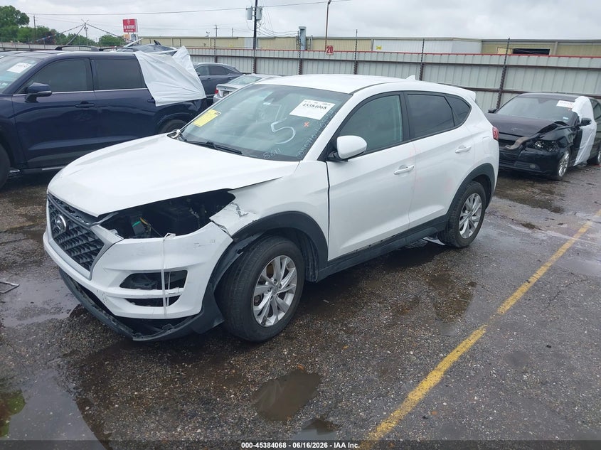 2019 Hyundai Tucson VIN KM8J23A43KU918611 IAAI salvage auction — FRONT END, Salvage (Texas), sold $3,750 on 2026-07-22 (photo 2)