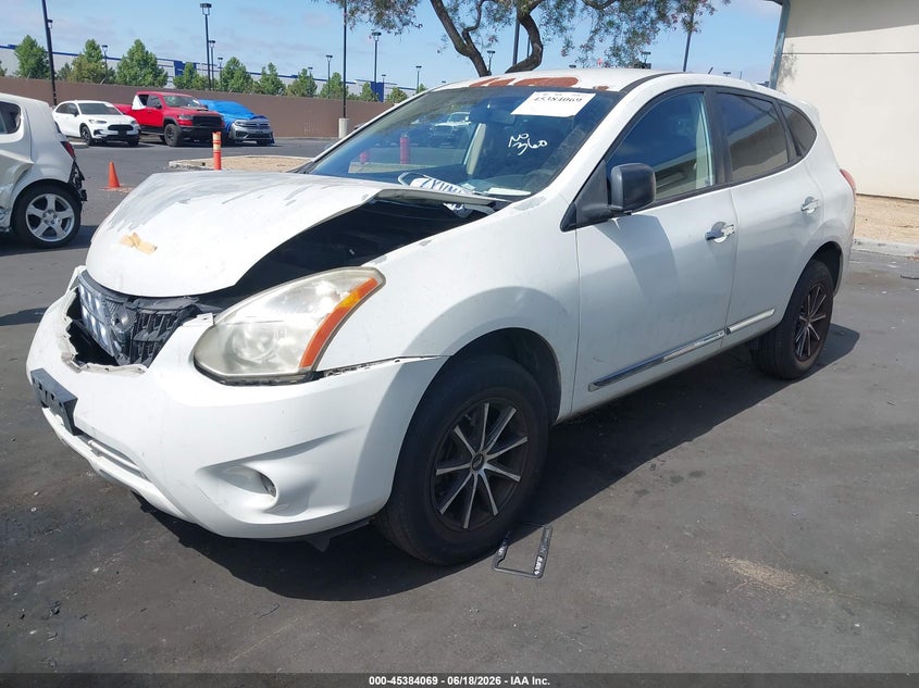 2013 Nissan Rogue VIN JN8AS5MT6DW526396 IAAI salvage auction — RIGHT FRONT, Salvage Title, sold $550 on 2026-07-10 (photo 2)