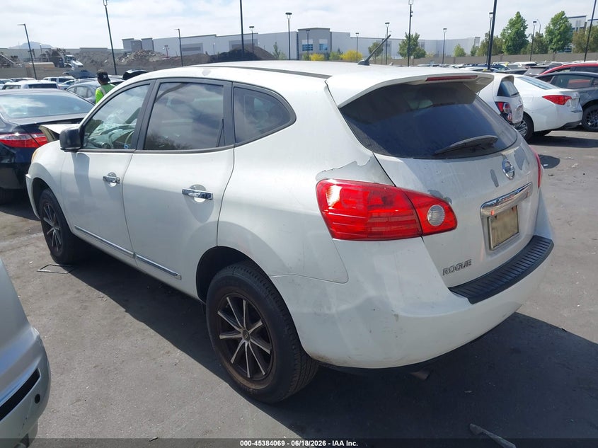 2013 Nissan Rogue VIN JN8AS5MT6DW526396 IAAI salvage auction — RIGHT FRONT, Salvage Title, sold $550 on 2026-07-10 (photo 3)