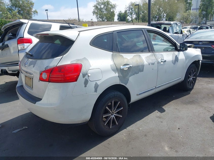 2013 Nissan Rogue VIN JN8AS5MT6DW526396 IAAI salvage auction — RIGHT FRONT, Salvage Title, sold $550 on 2026-07-10 (photo 4)