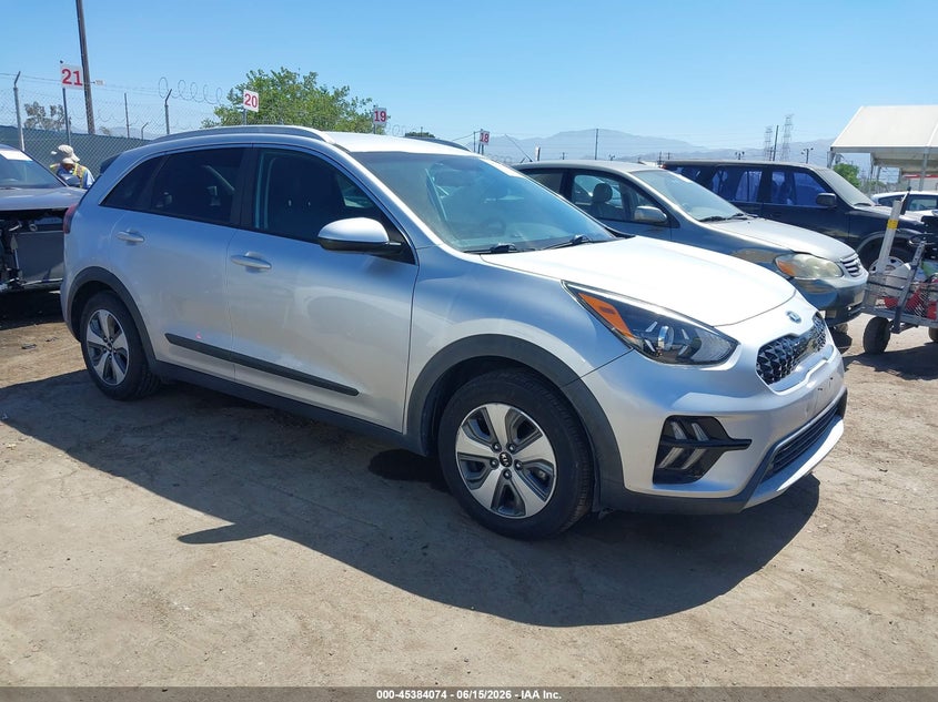 2020 Kia Niro VIN KNDCB3LC9L5396547 IAAI salvage auction — LEFT FRONT, Salvage (California), sold $6,000 on 2026-07-10 (photo 1)