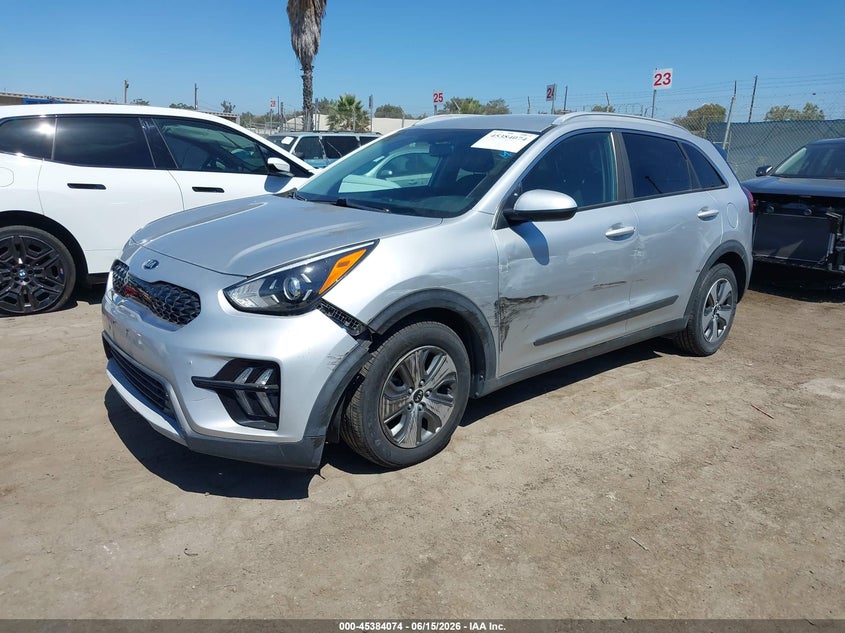 2020 Kia Niro VIN KNDCB3LC9L5396547 IAAI salvage auction — LEFT FRONT, Salvage (California), sold $6,000 on 2026-07-10 (photo 2)