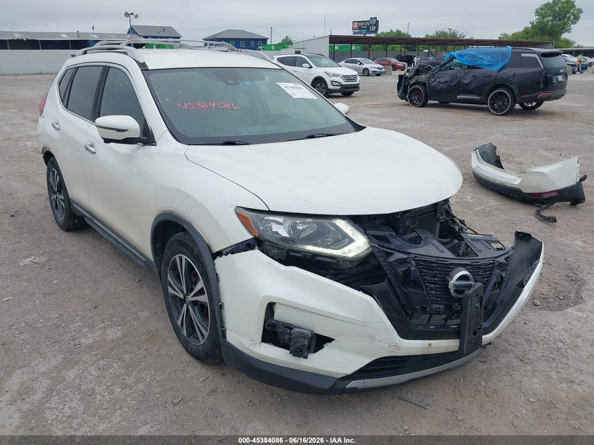 2017 Nissan Rogue VIN JN8AT2MT2HW139104 IAAI salvage auction — FRONT & REAR, Original (Texas), sold $2,125 on 2026-07-29 (photo 1)