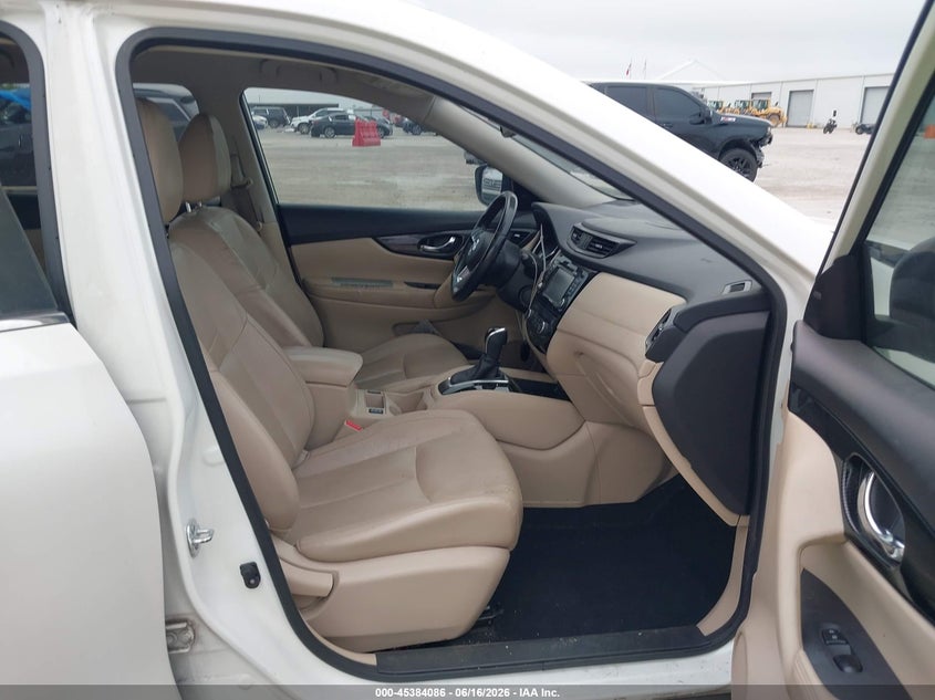 2017 Nissan Rogue VIN JN8AT2MT2HW139104 IAAI salvage auction — FRONT & REAR, Original (Texas), sold $2,125 on 2026-07-29 (photo 5)