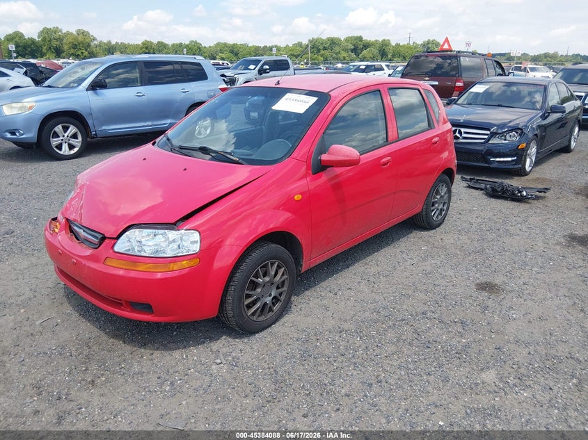 2004 Chevrolet Aveo VIN KL1TJ62694B277892 IAAI salvage auction — FRONT END, Salvage - Greater Than 75% (Maryland), sold $225 on 2026-07-13 (photo 2)