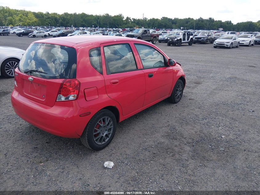 2004 Chevrolet Aveo VIN KL1TJ62694B277892 IAAI salvage auction — FRONT END, Salvage - Greater Than 75% (Maryland), sold $225 on 2026-07-13 (photo 4)