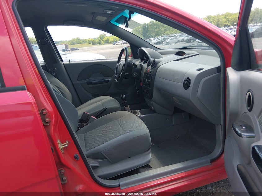 2004 Chevrolet Aveo VIN KL1TJ62694B277892 IAAI salvage auction — FRONT END, Salvage - Greater Than 75% (Maryland), sold $225 on 2026-07-13 (photo 5)
