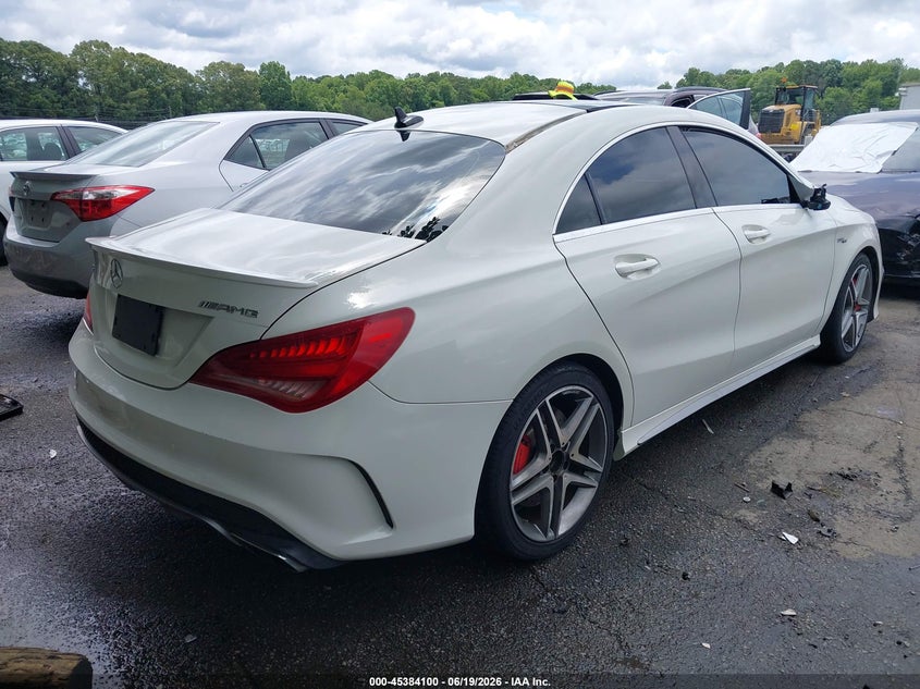 2014 Mercedes-benz Cla-klasse amg VIN WDDSJ5CB7EN128123 IAAI salvage auction — RIGHT SIDE, Salvage (North Carolina), sold $6,750 on 2026-07-16 (photo 4)