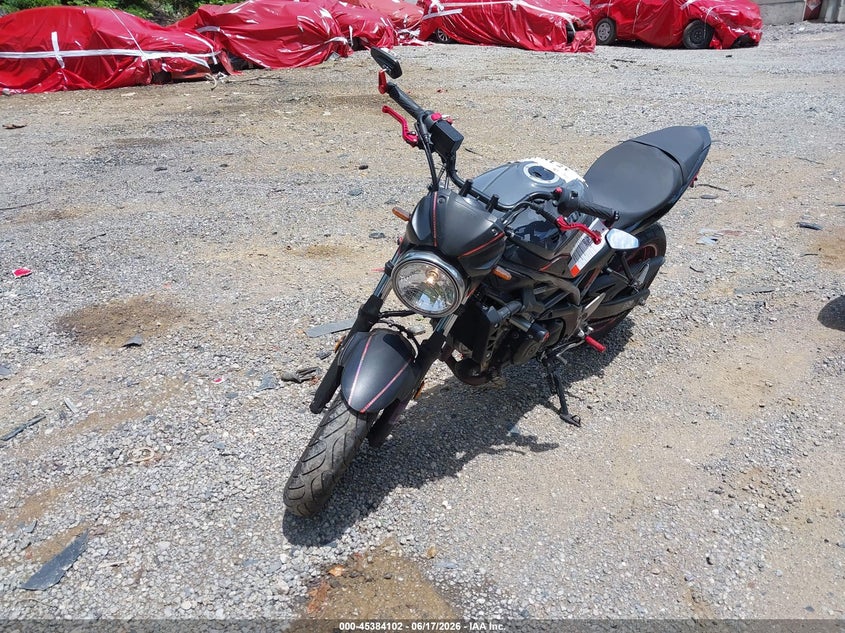 2023 Suzuki VIN JS1VP55A2P7100435 IAAI salvage auction — FRAME DAMAGE, Salvage (Pennsylvania), sold $1,800 on 2026-07-07 (photo 2)