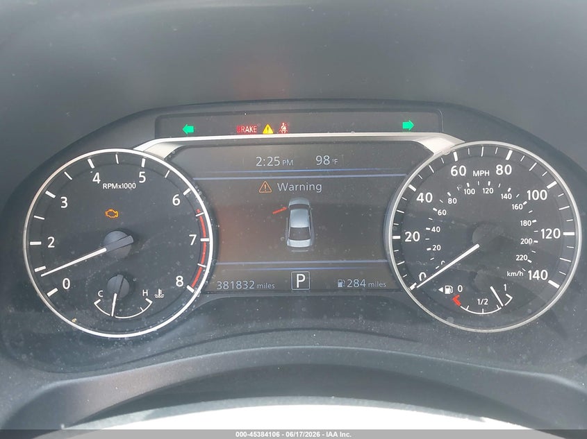 2019 Nissan Altima VIN 1N4BL4BV7KC135242 IAAI salvage auction — LEFT FRONT, Salvage Title, sold $1,150 on 2026-07-25 (photo 7)