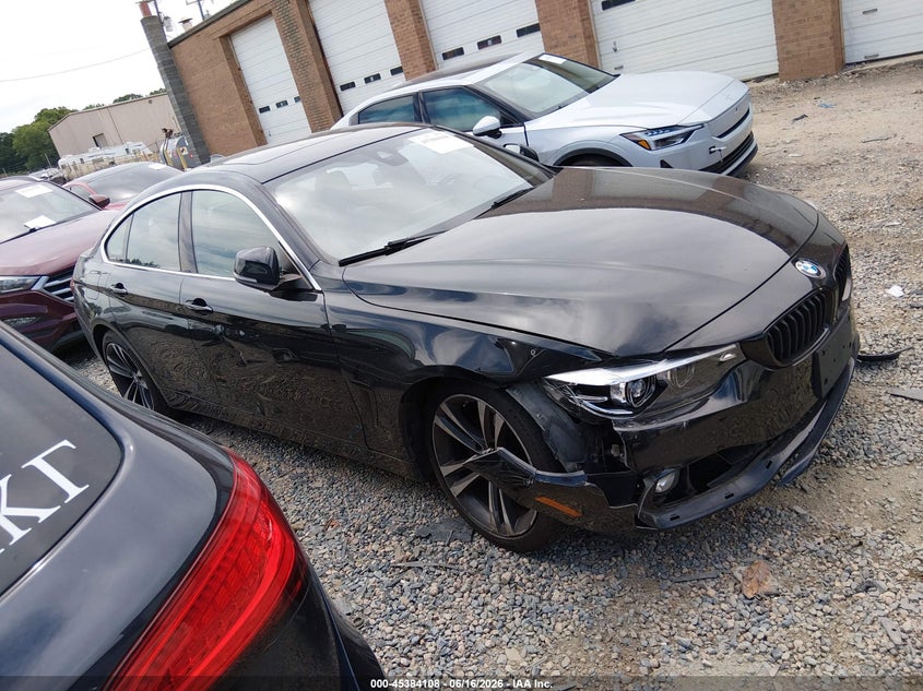2020 BMW 4er VIN WBA4J3C0XLCD47222 IAAI salvage auction — SIDE, Salvage Title, sold $8,950 on 2026-08-10 (photo 1)