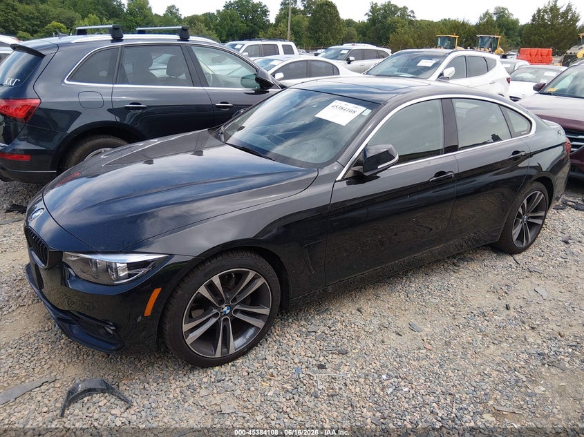2020 BMW 4er VIN WBA4J3C0XLCD47222 IAAI salvage auction — SIDE, Salvage Title, sold $8,950 on 2026-08-10 (photo 2)