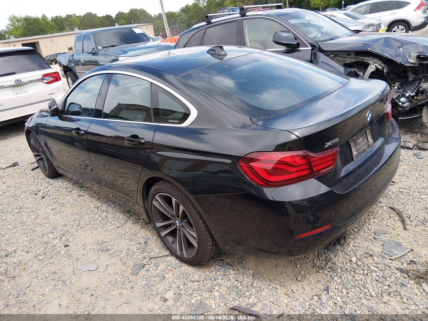 2020 BMW 4er VIN WBA4J3C0XLCD47222 IAAI salvage auction — SIDE, Salvage Title, sold $8,950 on 2026-08-10 (photo 3)