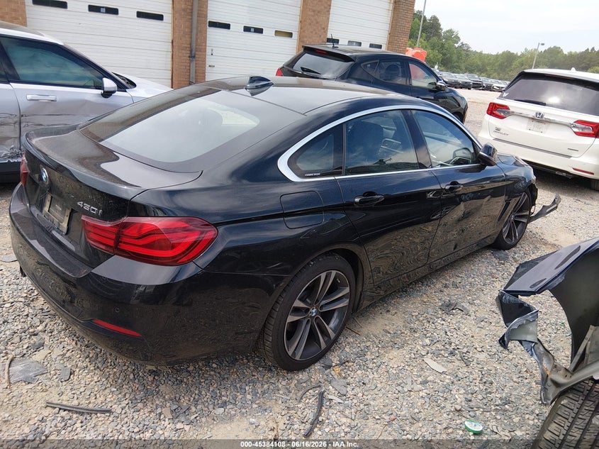 2020 BMW 4er VIN WBA4J3C0XLCD47222 IAAI salvage auction — SIDE, Salvage Title, sold $8,950 on 2026-08-10 (photo 4)