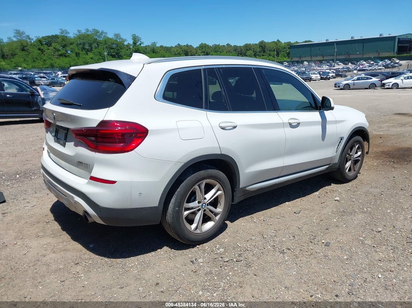 2021 BMW X3 VIN 5UXTY5C03M9D90691 IAAI salvage auction — FRONT END, Mv-907A (New York), sold $10,850 on 2026-07-14 (photo 4)