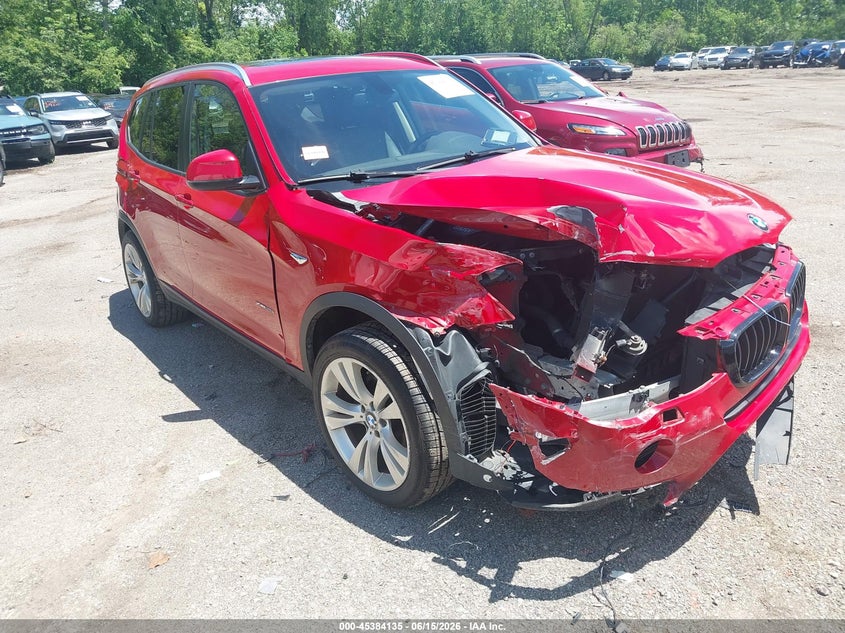 2016 BMW X3 VIN 5UXWX9C5XG0D77917 IAAI salvage auction — FRONT END, Salvage (Ohio), sold $850 on 2026-07-28 (photo 1)