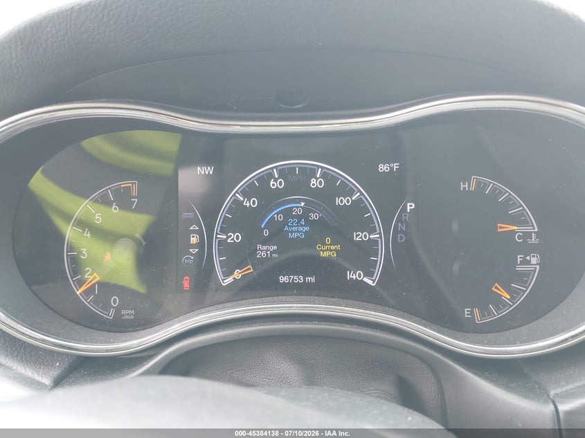 2019 Jeep Grand cherokee VIN 1C4RJFAG1KC837019 IAAI salvage auction — NORMAL WEAR, Sf97 (Maryland), sold $11,100 on 2026-08-31 (photo 7)