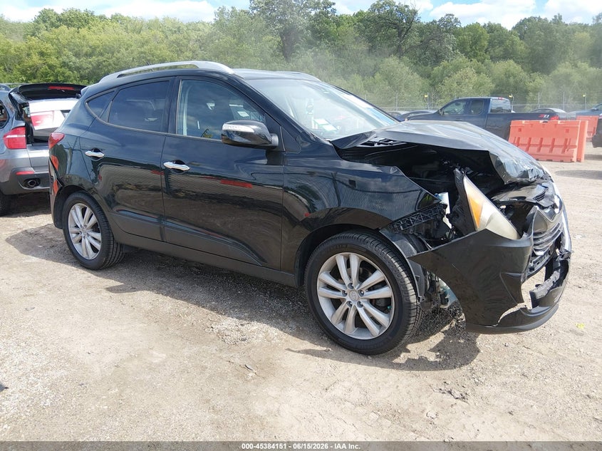 2012 Hyundai Tucson VIN KM8JU3AC5CU487918 IAAI salvage auction — FRONT END, Salvage (Illinois), sold $1,150 on 2026-07-22 (photo 1)