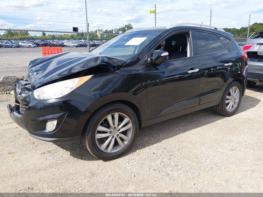2012 Hyundai Tucson VIN KM8JU3AC5CU487918 IAAI salvage auction — FRONT END, Salvage (Illinois), sold $1,150 on 2026-07-22 (photo 2)