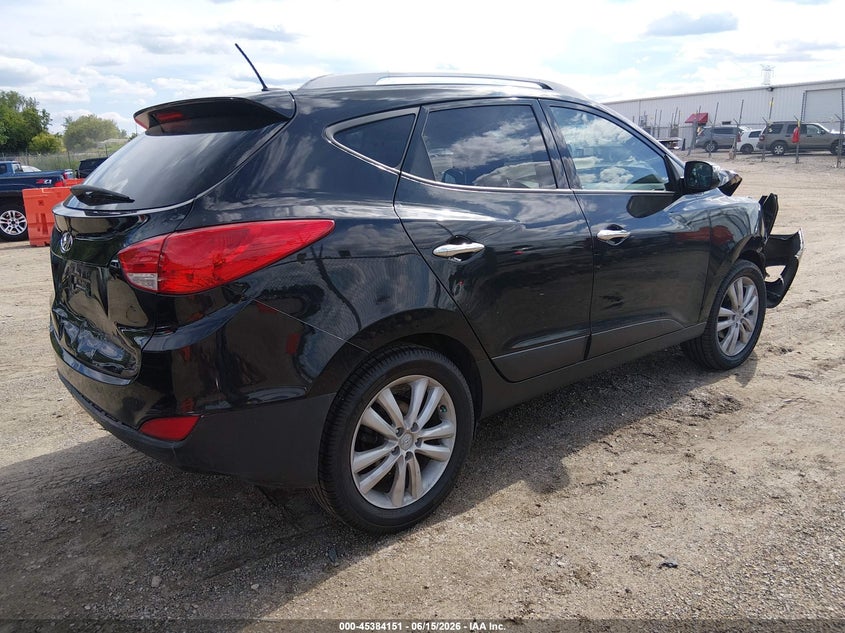 2012 Hyundai Tucson VIN KM8JU3AC5CU487918 IAAI salvage auction — FRONT END, Salvage (Illinois), sold $1,150 on 2026-07-22 (photo 4)