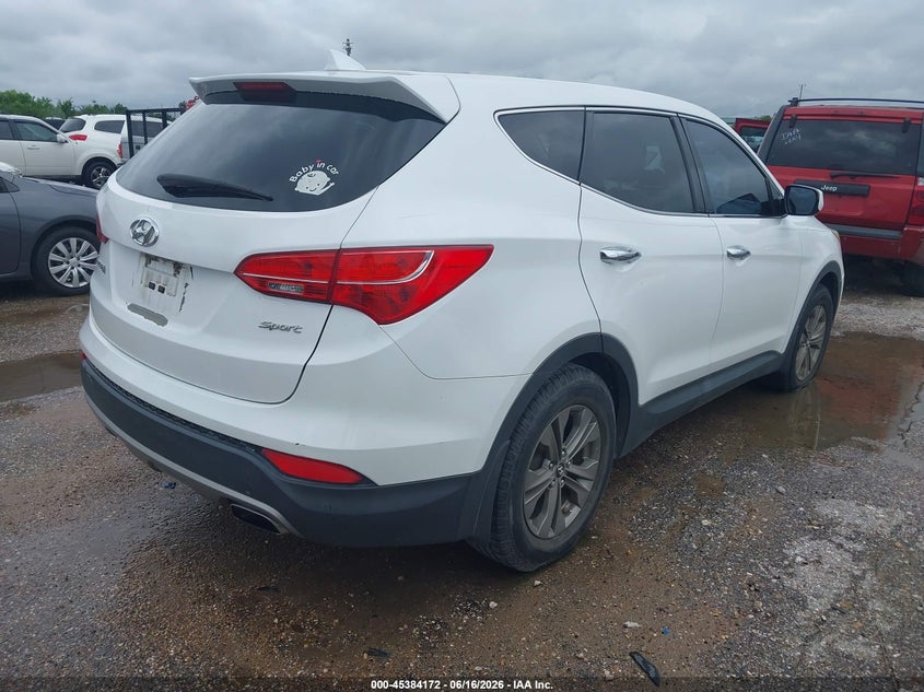 2014 Hyundai Santa fe VIN 5XYZT3LB5EG158784 IAAI salvage auction — NORMAL WEAR, Original (Texas), sold $1,650 on 2026-07-08 (photo 4)