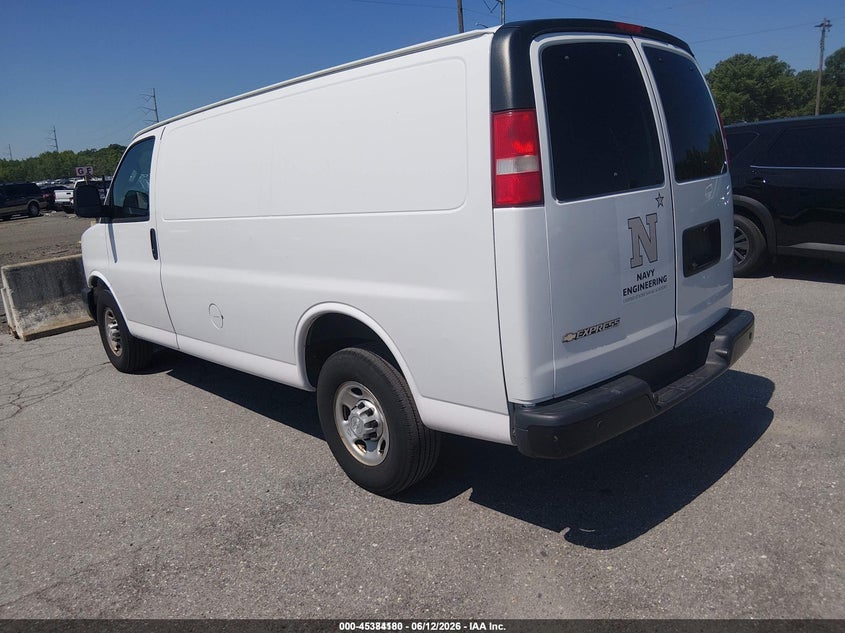 2018 Chevrolet Express 2500 VIN 1GCWGAFG5J1260955 IAAI salvage auction — NORMAL WEAR, Sf97 (Maryland), sold $20,600 on 2026-08-18 (photo 3)