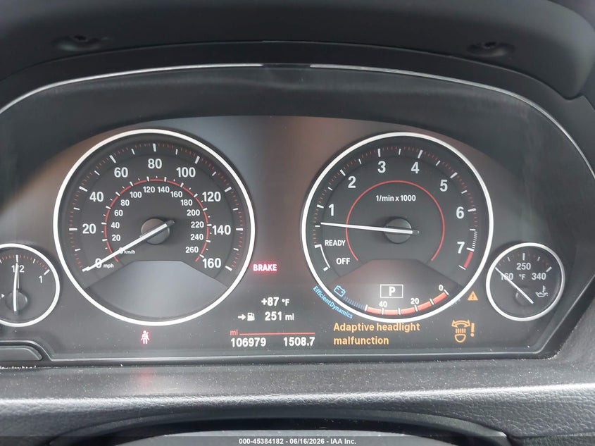 2017 BMW 4er VIN WBA4P3C39HK528766 IAAI salvage auction — LEFT SIDE, Salvage Title, sold $2,600 on 2026-07-29 (photo 7)