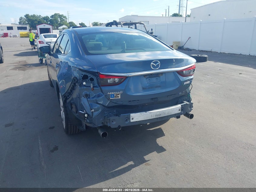 2014 Mazda 6 VIN JM1GJ1V69E1154626 IAAI salvage auction — REAR END, Rebuildable (Florida), sold $1,900 on 2026-07-13 (photo 3)