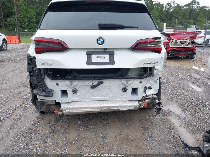 2023 BMW X5 VIN 5UXCR6C02P9P63286 IAAI salvage auction — REAR END, Salvage (Mississippi), sold $27,750 on 2026-07-12 (photo 6)