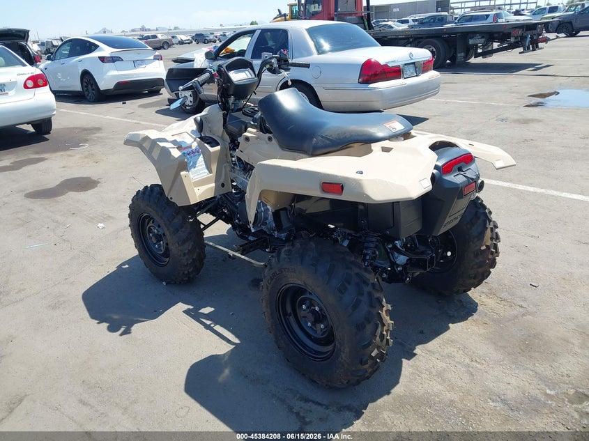 2025 Suzuki VIN 5SADW11E1S7100153 IAAI salvage auction — SIDE, Salvage (Arizona), sold $4,750 on 2026-07-14 (photo 3)