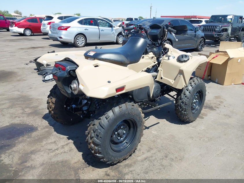 2025 Suzuki VIN 5SADW11E1S7100153 IAAI salvage auction — SIDE, Salvage (Arizona), sold $4,750 on 2026-07-14 (photo 4)