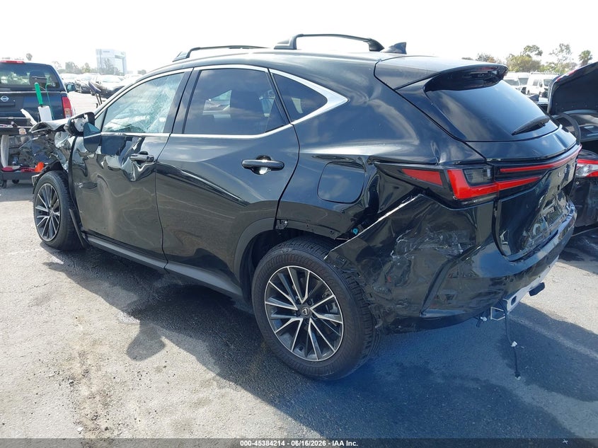 2025 Lexus Nx VIN JTJGKCEZ0S2048152 IAAI salvage auction — SIDE, Salvage (California), sold $8,700 on 2026-07-05 (photo 3)