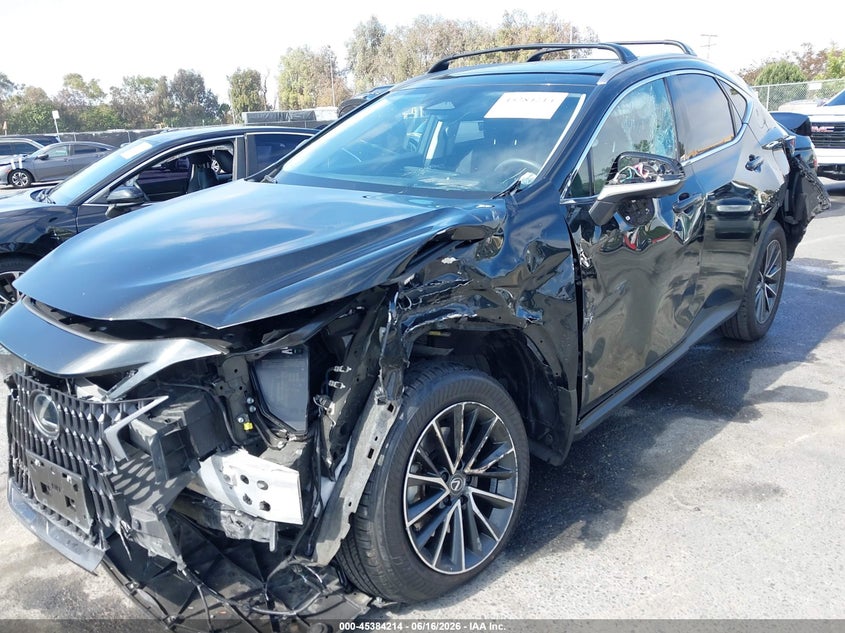 2025 Lexus Nx VIN JTJGKCEZ0S2048152 IAAI salvage auction — SIDE, Salvage (California), sold $8,700 on 2026-07-05 (photo 6)