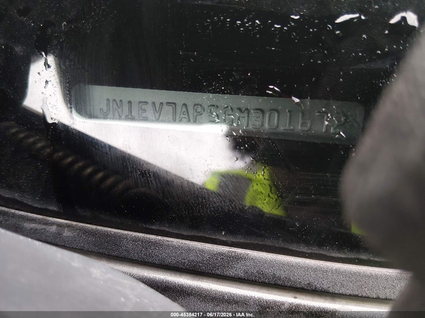 2016 Infiniti Q50 VIN JN1EV7AP5GM301672 IAAI salvage auction — REAR END, Salvage (Idaho), sold $3,450 on 2026-07-14 (photo 9)